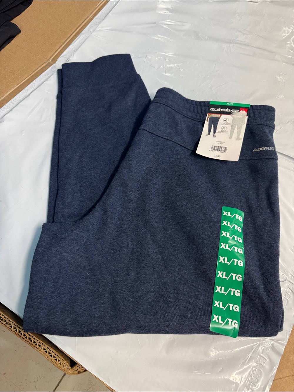 Quiksilver Men's Dark Navy Jogger Sweatpants